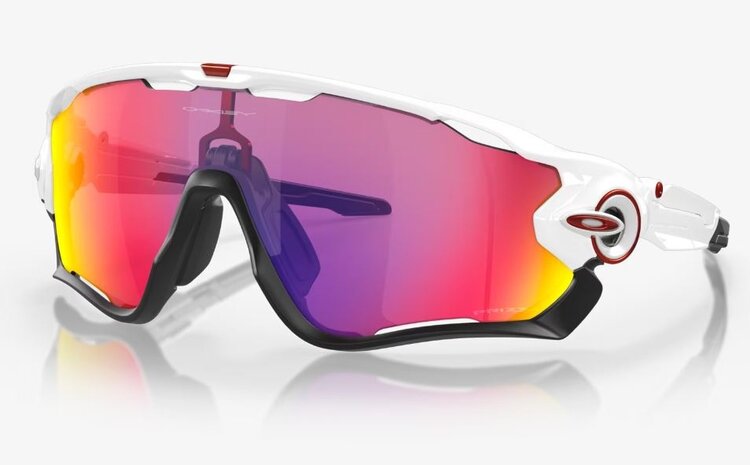 OAKLEY Jawbreaker Polished White w/ Prizm Road
