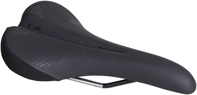 WTB WTB Rocket Saddle - Chromoly, Black, Medium