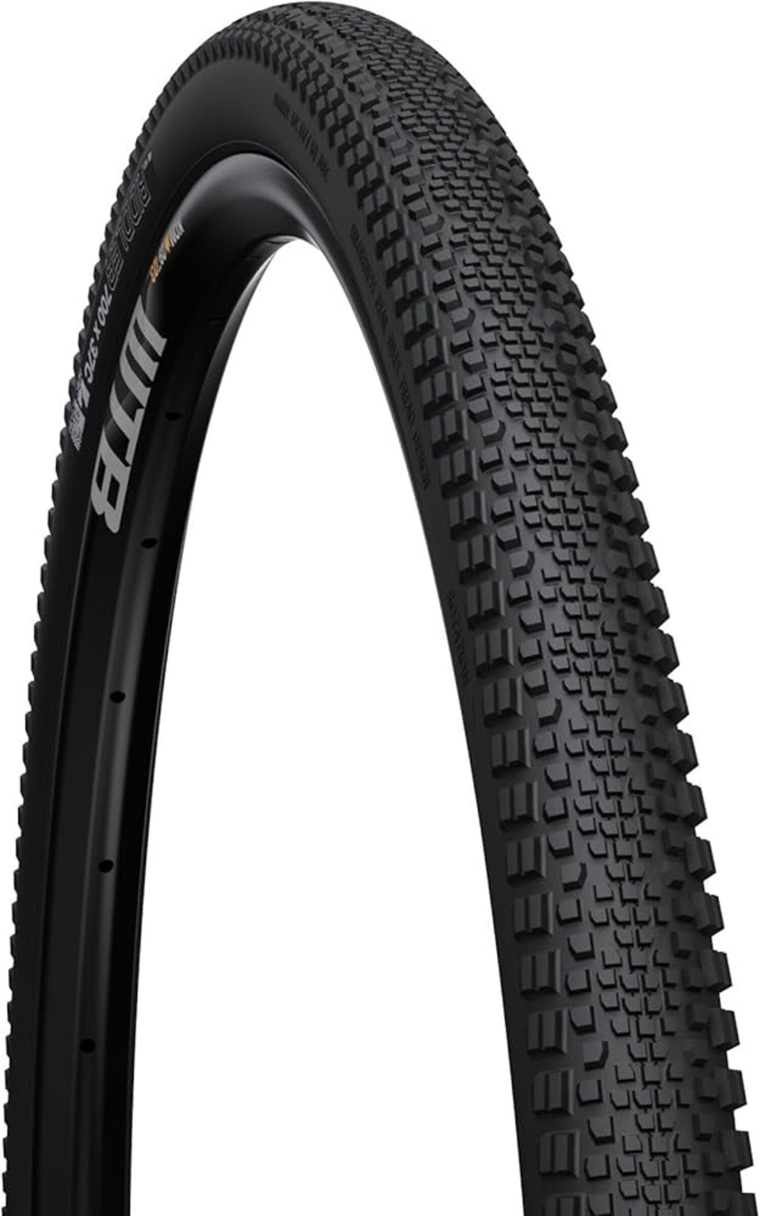 WTB Riddler 700c Tire - 700 x 37, TCS Tubeless, Folding, Black