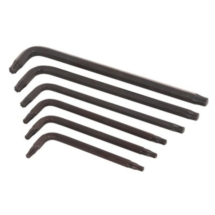 Unior Tools TORX WRENCH SET 6PC