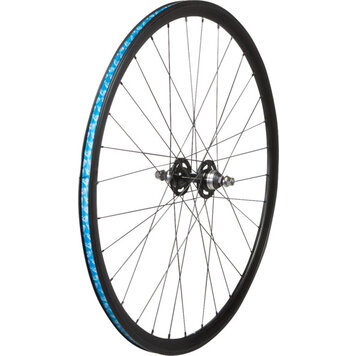 49N 49N 700C TRACK RIM REAR WHEEL SOLID AXLE FLIP FLOP BLACK