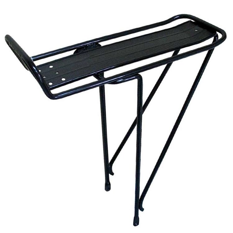 Damco Rear Rack With Plate (Matte Black)