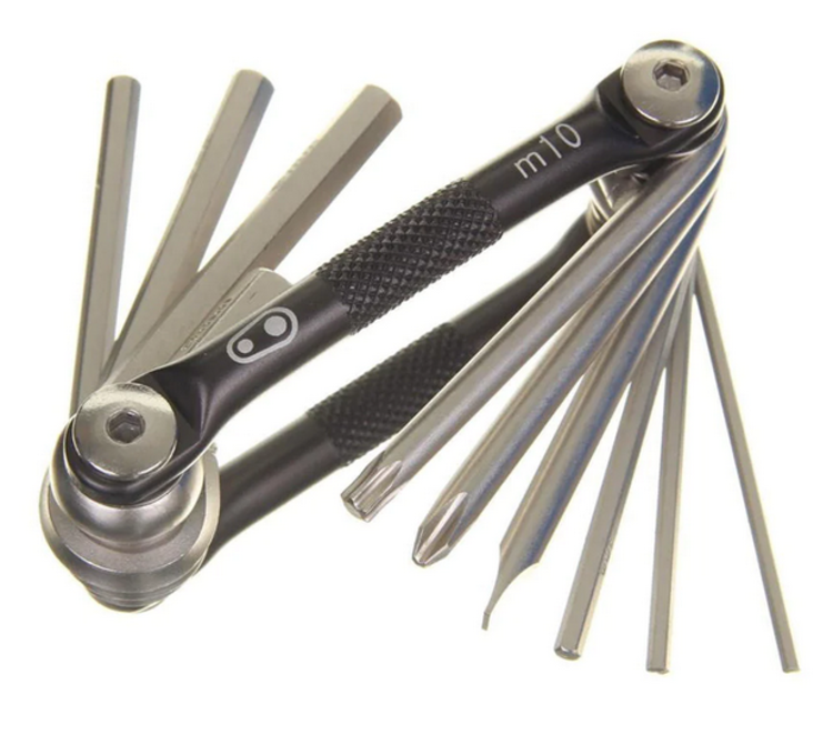 Crank Brothers M10 Series Multi Tool 10 Black Midnight Edition