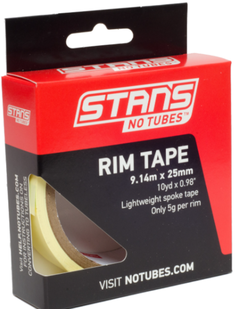 Stans No Tubes Yellow Rim Tape 30mm x 9.14m roll