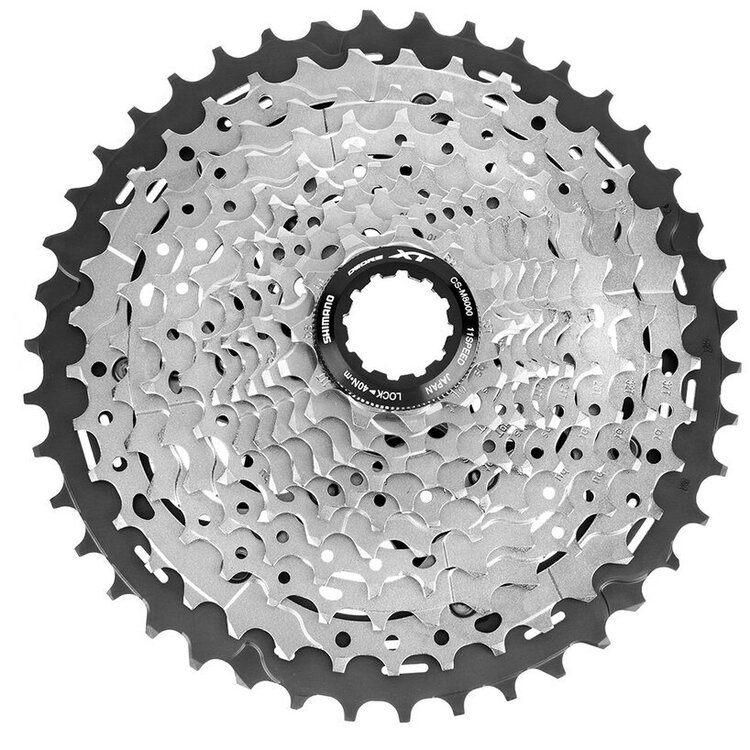 Shimano CASSETTE SPROCKET, CS-M8000 11-42T, DEORE XT, 11-SPEED, 11-13-15-17-19-21-24-28-32-37-42T