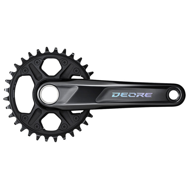 FRONT CHAINWHEEL, FC-M6130-1, DEORE, FOR REAR 12-SPEED, 2-PCS FC, 170MM, 30T W/O CG, W/O BB PARTS, FOR CHAIN LINE 56.5MM