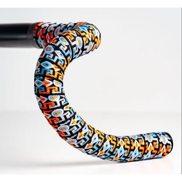 BTP Bartape BTP BARTAPE-WOVEN BLACK BACKGROUND MULTICOLOUR