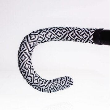 BTP Bartape BTP BARTAPE-WOVEN DIAMOND STAR-BLACK WHITE