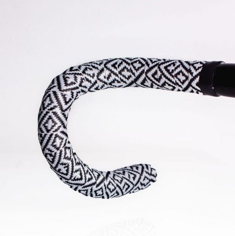 BTP Bartape BTP BARTAPE-WOVEN DIAMOND STAR-BLACK WHITE