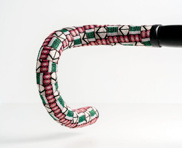 BTP Bartape BTP BARTAPE-WOVEN CANDY TWILLY-WHITE/RED/GREEN/BLACK