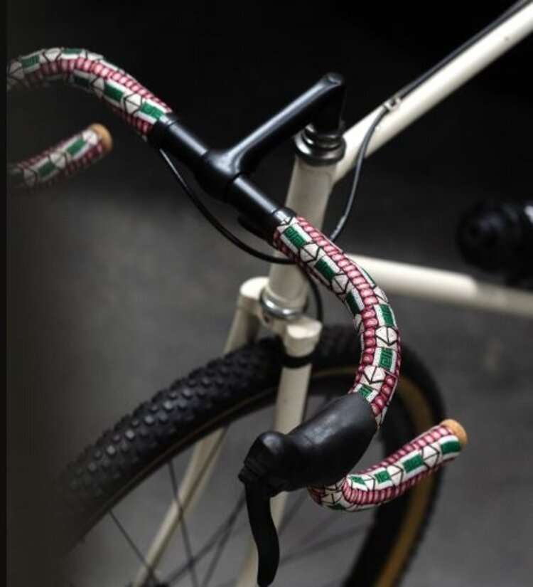 BTP Bartape BTP BARTAPE-WOVEN CANDY TWILLY-WHITE/RED/GREEN/BLACK
