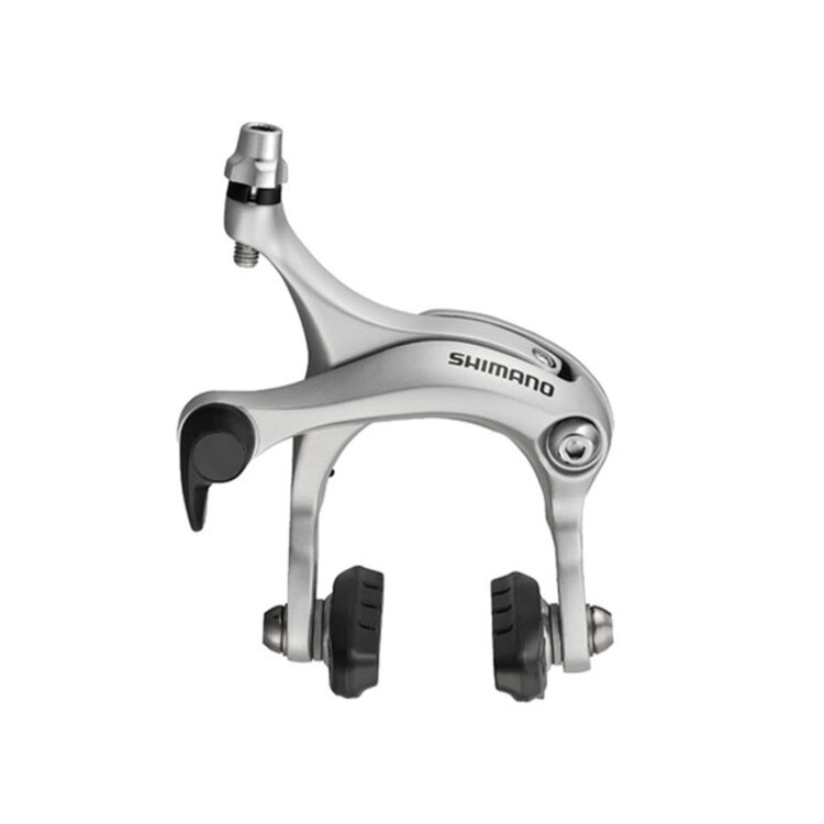 Shimano Caliper Brake,  BR-R451 Rear, CS57  W/R50T2 Shoe, 10.5mm Sunken Nut, Silver