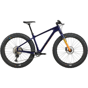 SALSA Salsa Beargrease C XT Fat Tire Bike - 27.5", Carbon, Indigo, X-Large