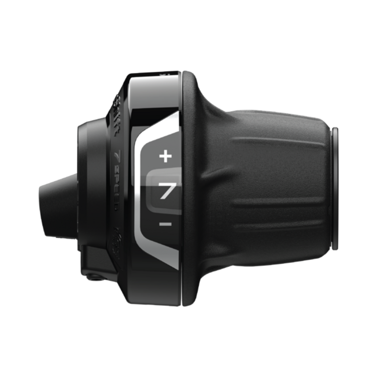 Shimano Shift Lever,  Sl-C6000-8 Nexus  Revo Shifter for Cj-8s20,  Blacshift Lever,  Sl-RV400-7R,  Right  7-Speed Revo Shifter, 2050MM Inner  W/Ogd