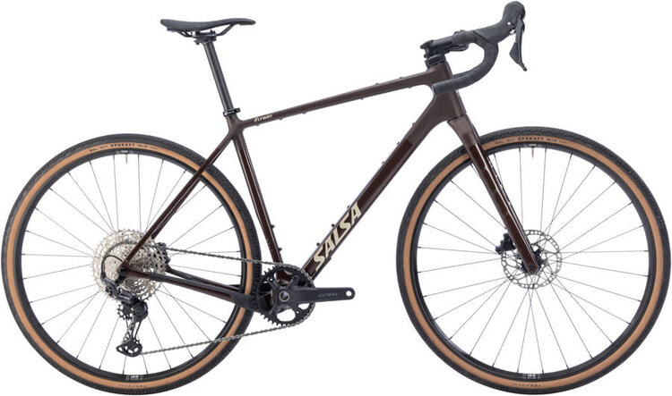 SALSA Salsa Flyway C GRX 610 12 Bike - 700c, Carbon, Dark Umber, Medium