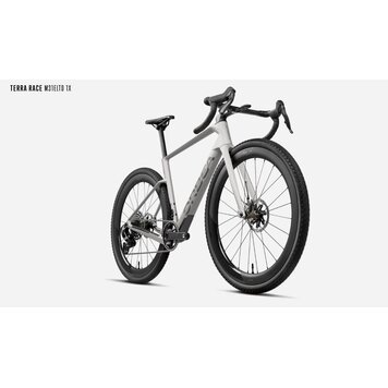 ORBEA Orbea, Terra Race M31e LTD 1X, MYO Custom Metallic Spark Silver/ Titanium (Matte), MEDIUM