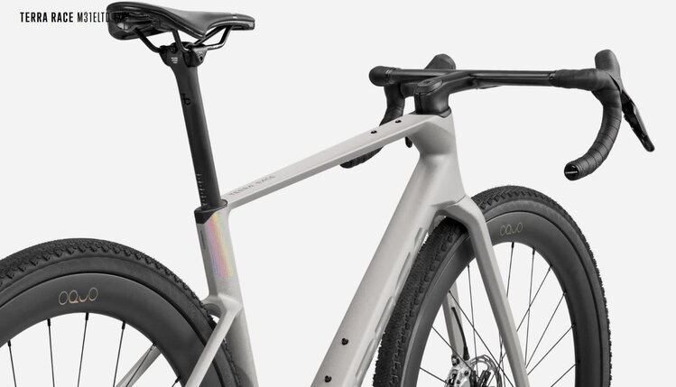 ORBEA Orbea, Terra Race M31e LTD 1X, MYO Custom Metallic Spark Silver/ Titanium (Matte), MEDIUM