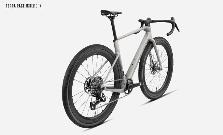 ORBEA Orbea, Terra Race M31e LTD 1X, MYO Custom Metallic Spark Silver/ Titanium (Matte), MEDIUM