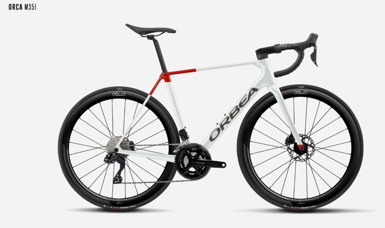 ORBEA Orbea, Orca M35i, MYO Custom Metallic White Chic/ Pure Red (Gloss), 53cm