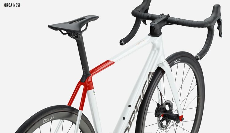 ORBEA Orbea, Orca M35i, MYO Custom Metallic White Chic/ Pure Red (Gloss), 53cm