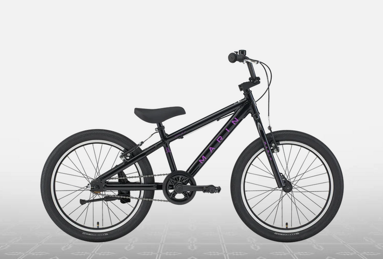 Marin Marin Donky Jr, 20", 1sp, Black Purple
