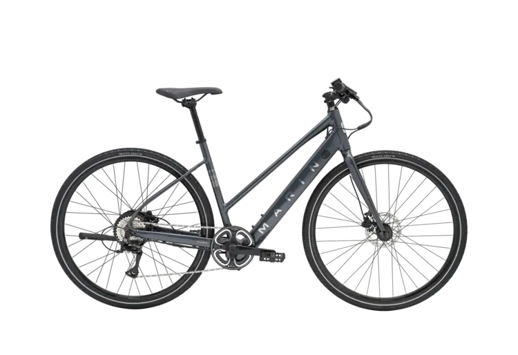 Marin Marin E-Fairfax, Step-Thru, Charcoal, Small