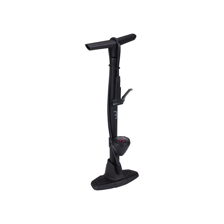 BBB Cycling BBB Cycling, BFP-20 Airwave, Floor Pump, Dual Valve Head, 130psi, Black