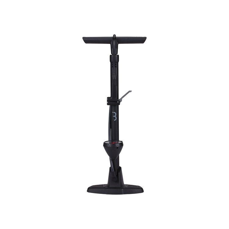 BBB Cycling BBB Cycling, BFP-20 Airwave, Floor Pump, Dual Valve Head, 130psi, Black