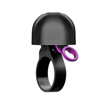 Spurcycle Spurcycle 22.2 Compact Bell, Black/Purple