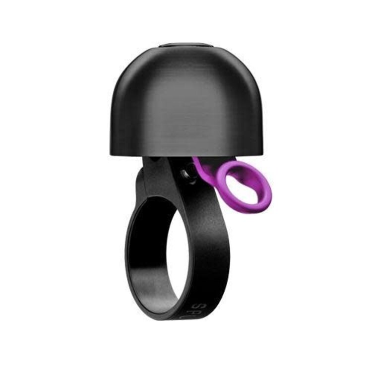 Spurcycle Spurcycle 22.2 Compact Bell, Black/Purple