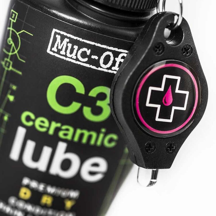 Muc-Off Muc-Off, C3 Ceramic Dry Lubricant, 50ml with UV Torch