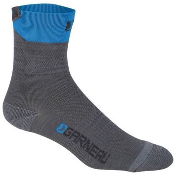 GARNEAU Merino 60 Socks, Grey/Blue, S