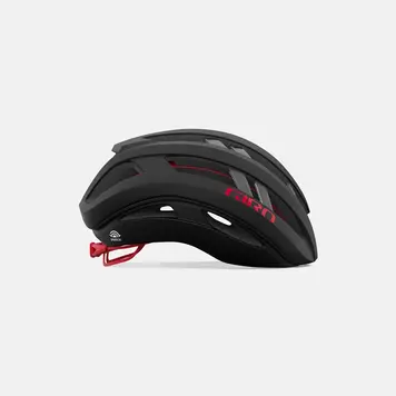 Giro Aries Spherical Helmet, Matte Carbon/Red