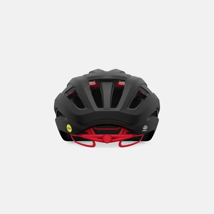 Giro Giro Aries Spherical Helmet, Matte Carbon/Red
