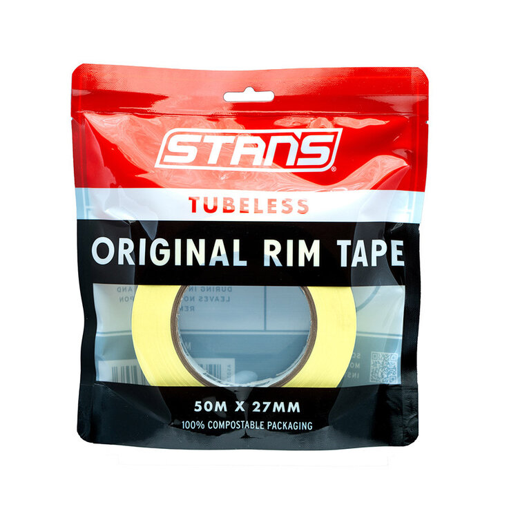 Stans No Tubes Stans No Tubes, Rim Tape, Tubeless Tape, 50m, 27mm