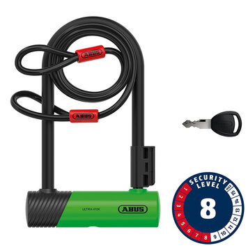 Abus Ultra 410K Mini + Cobra, Green