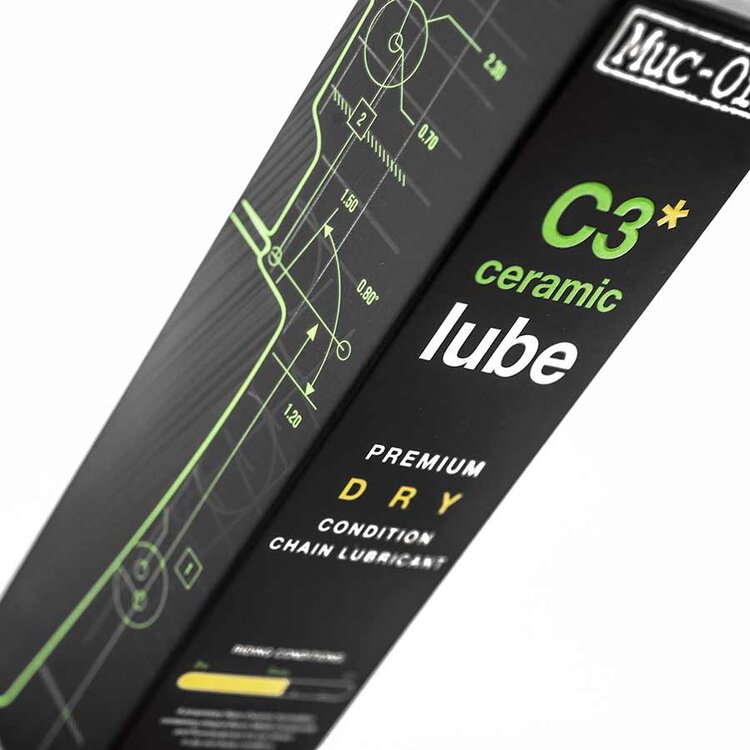 Muc-Off Muc-Off, C3 Ceramic Dry Lubricant, 50ml with UV Torch
