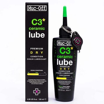 Muc-Off Ceramic Dry Lubricant, 50ml with UV Torch