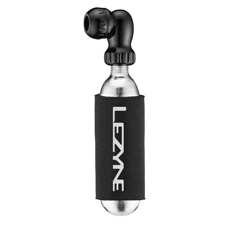 Lezyne Lezyne, CO2 Twin Speed Drive, CO2 Inflator, Threaded, Presta, Schrader, Black, 1x16g