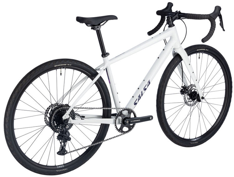 SALSA Salsa Journeyer Drop Bar ESSA 8 Bike - 700c, Aluminum, Vapor Gray, 60cm