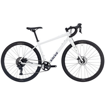 SALSA Salsa Journeyer Drop Bar ESSA 8 Bike - 700c, Aluminum, Vapor Gray, 60cm