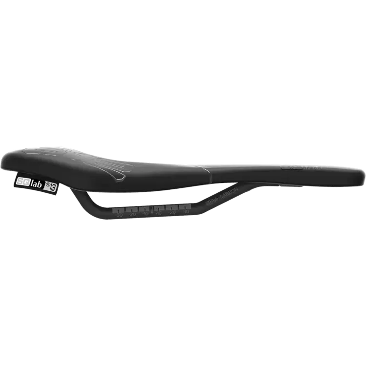 SQlab-Saddle 612 ERGOWAVE Carbon : 14cm : 900 black