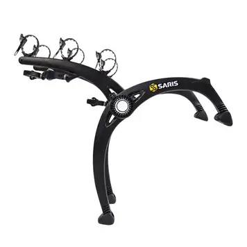 Saris Saris, Bones EX, Trunk Mount Rack, Bikes: 3, Black