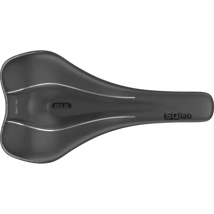 SQLab-Saddle 614 ERGOWAVE Active 2.1 Carbon, 900 Black