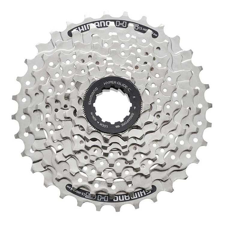 Shimano Shimano Cassette Sprocket, CS-HG41, 8-speed, 11-13-15-18-21-24-28-32T (Aw), Ind.pack