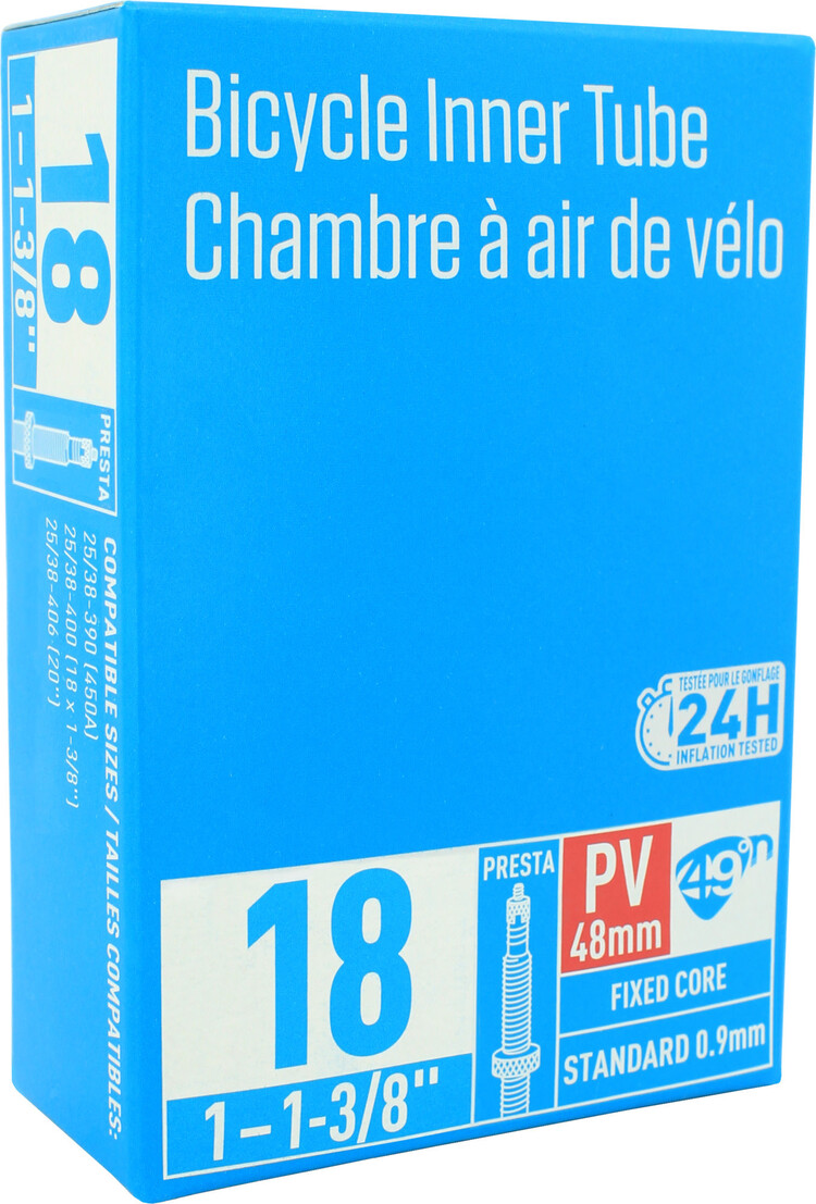 49N 49N Presta Valve, STD 18x1-1-3/8, 48mm