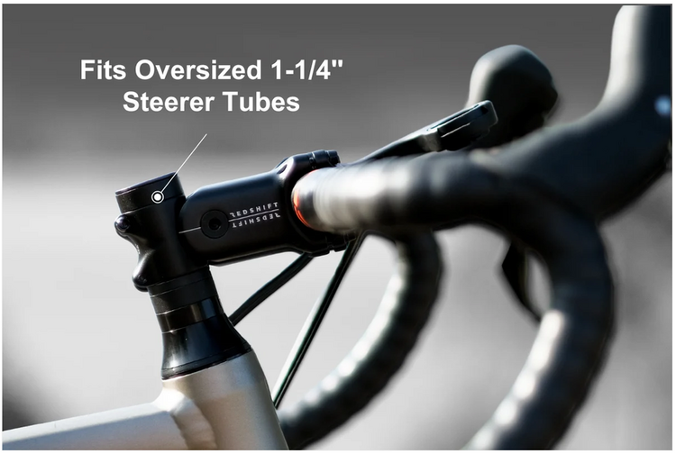 Redshift Sports Redshift Shockstop Suspension Stem, 6 degrees, 1-1/4, 60mm