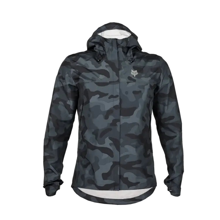 Fox Racing Fox Ranger 2.5-Layer Water Jacket, Men's, Black Camouflage