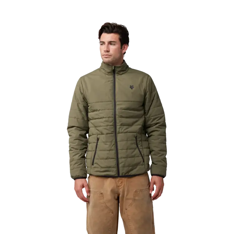 Fox Howell Puffy Jacket, Men's, Olive Green
