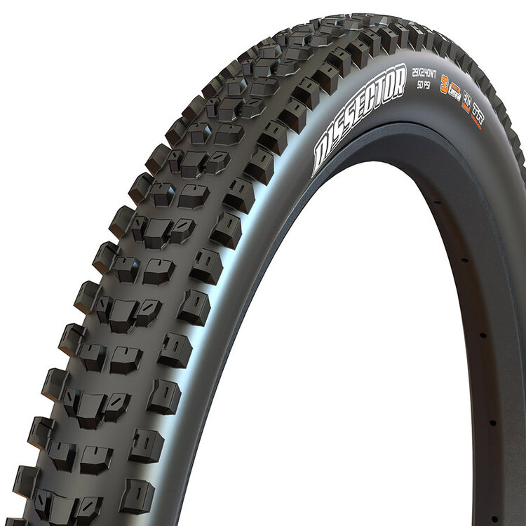 Maxxis Maxxis, Dissector, 27.5x2.40, Folding, Tubeless Ready, 3C Maxx Terra, EXO, Wide Trail, 60TPI, Black